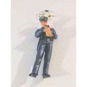 Police Officer, Policeman, Cop Christmas Tree Bell Ornament Christmas Ornament